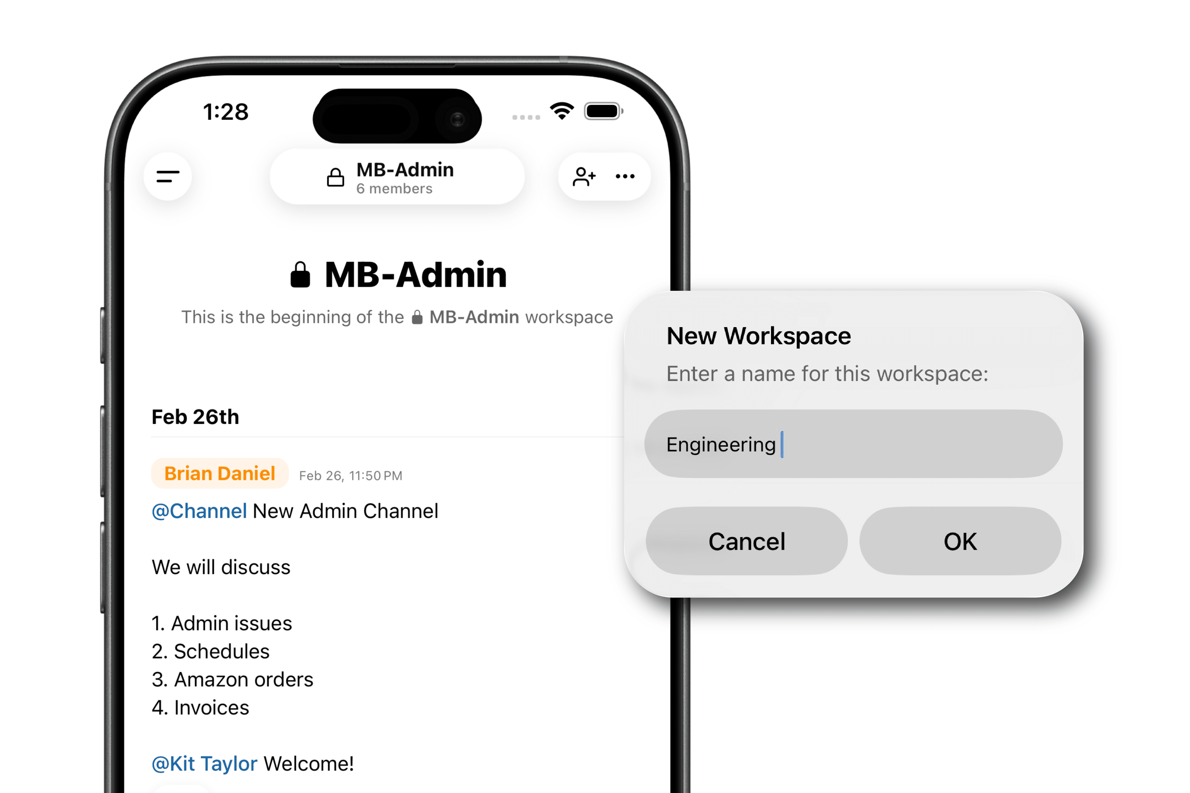 Decision workspace screenshot